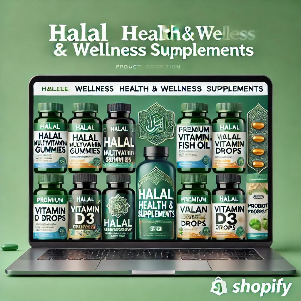 Premium Halal Health & Wellness Supplements