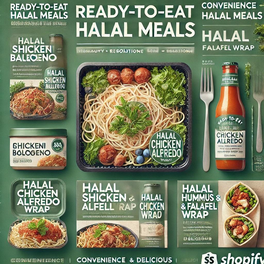 Ready-to-eat halal meals