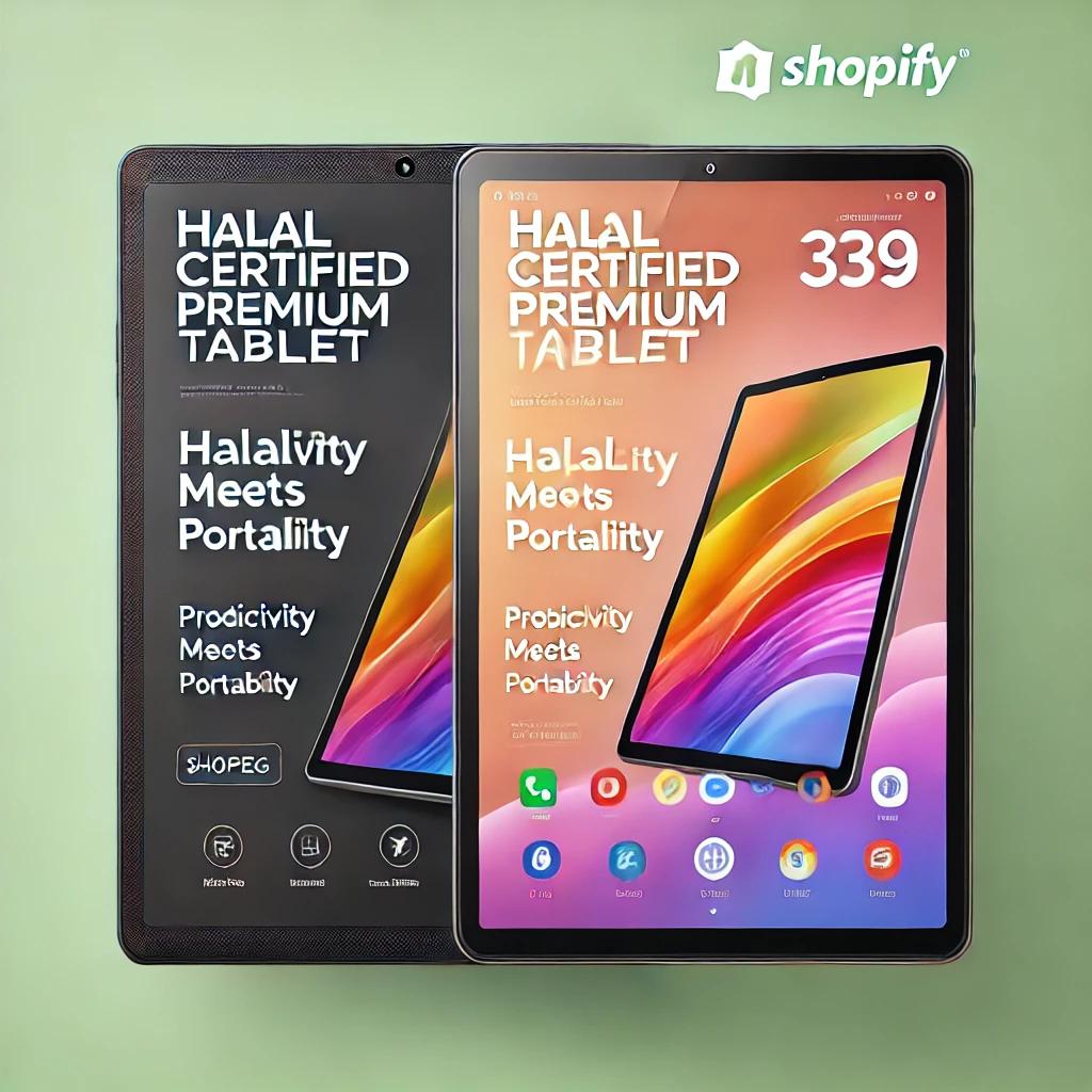 Halal Certified Premium Tablet – Where Innovation Meets Integrity