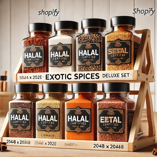 Halal Exotic Spices Deluxe Set