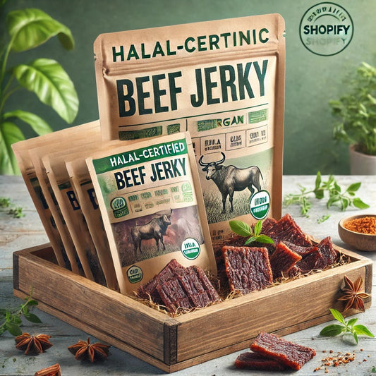 Halal Certified Organic Beef Jerky Box