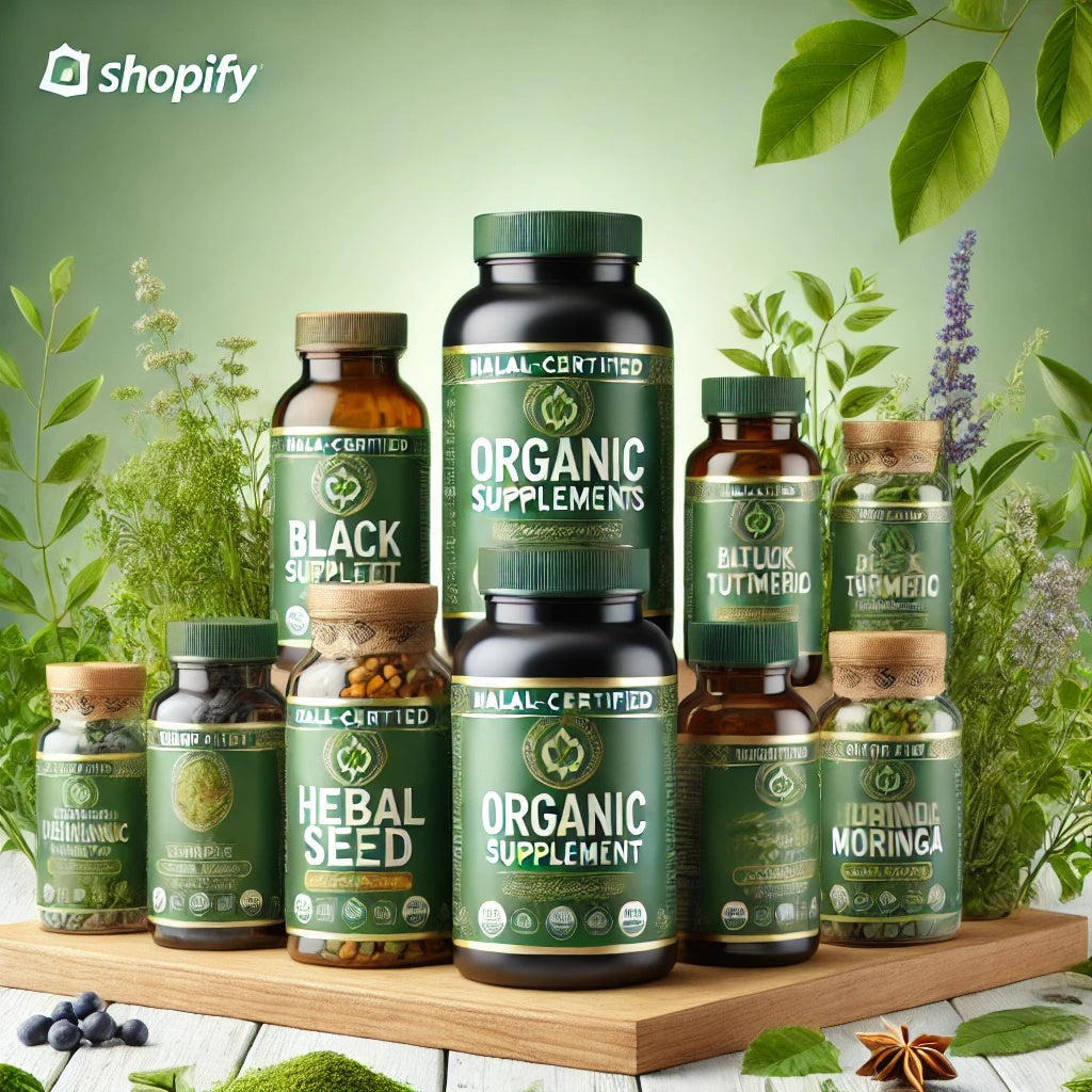 Halal Organic Herbal Supplement Bundle