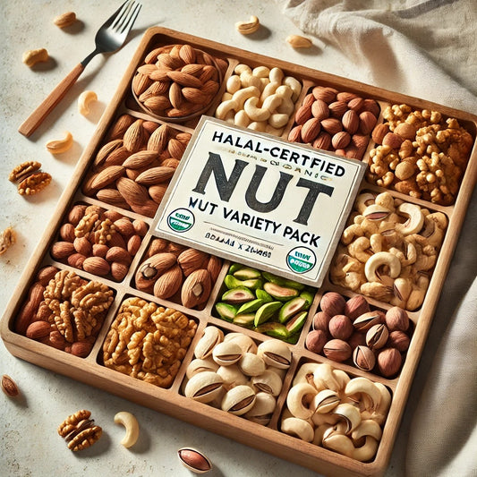 Halal Organic Nut Variety Pack