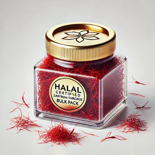 Halal Certified Saffron Threads Bulk Pack