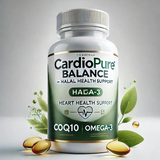 CardioPure Balance – Halal Heart Health Support with CoQ10, Omega-3