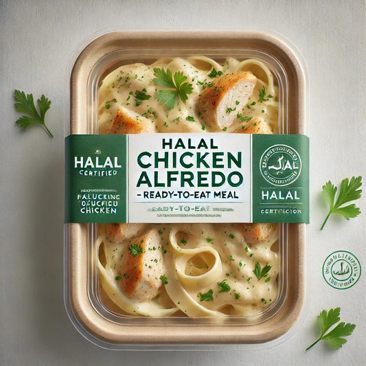 Halal Chicken Alfredo - Ready-to-Eat Meal