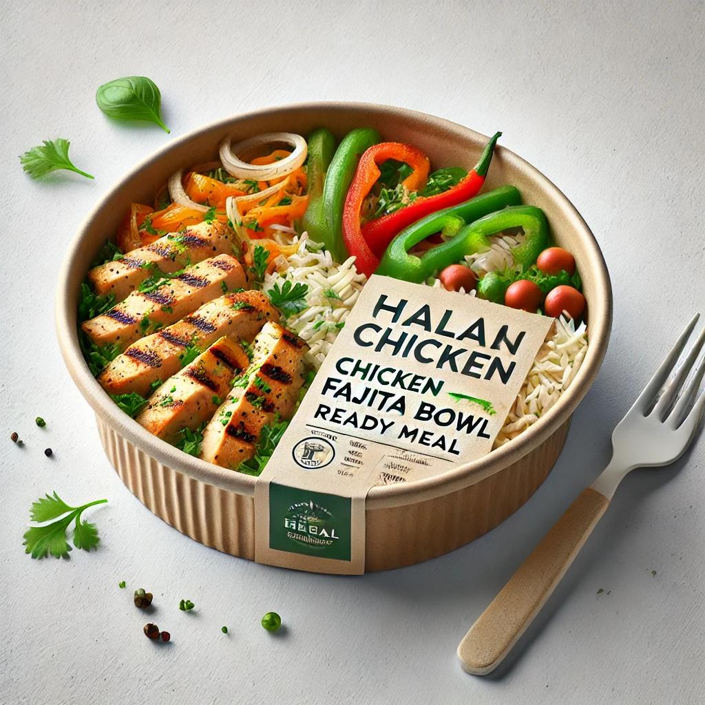 Halal Chicken Fajita Bowl – Ready Meal