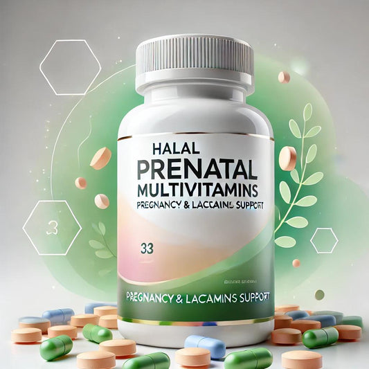 Halal Prenatal Multivitamins – Pregnancy & Lactation Support