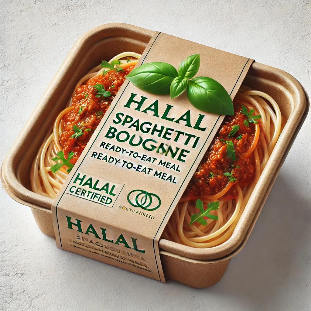 Halal Spaghetti Bolognese - Ready-to-Eat Meal