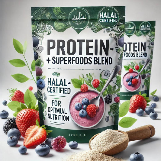 Protein + Superfoods Blend – Halal-Certified for Optimal Nutrition